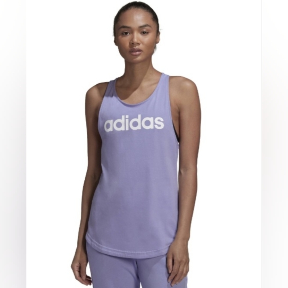 NWT,  Women's purple Adidas tank top! Size small! - Picture 3 of 9